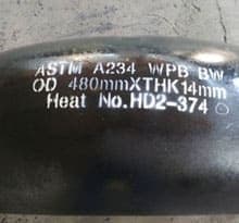 ASTM A234 WPB Fittings