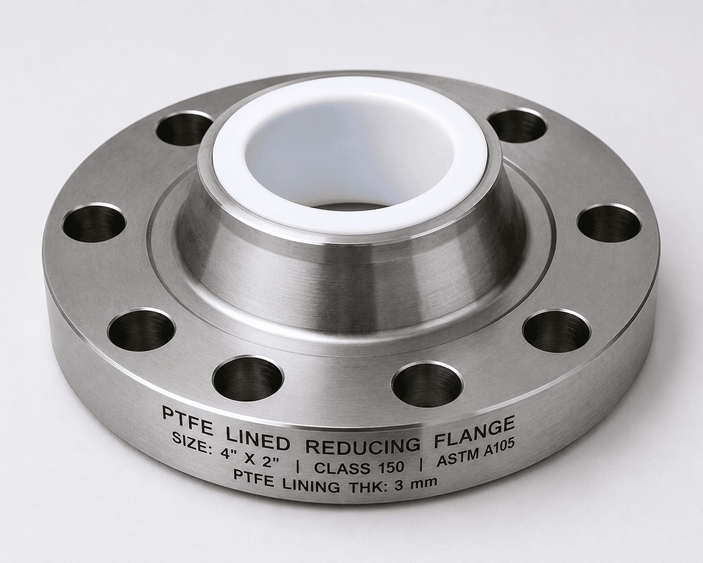 PTFE Lined Reducing Flange